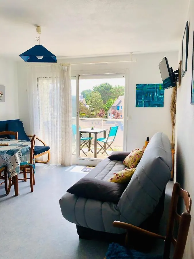 Carnac Plage T2 Avec Terrasse Pour 4 Personnes